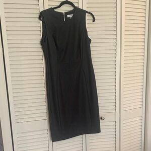 Calvin Klein Classic Black Midi Dress